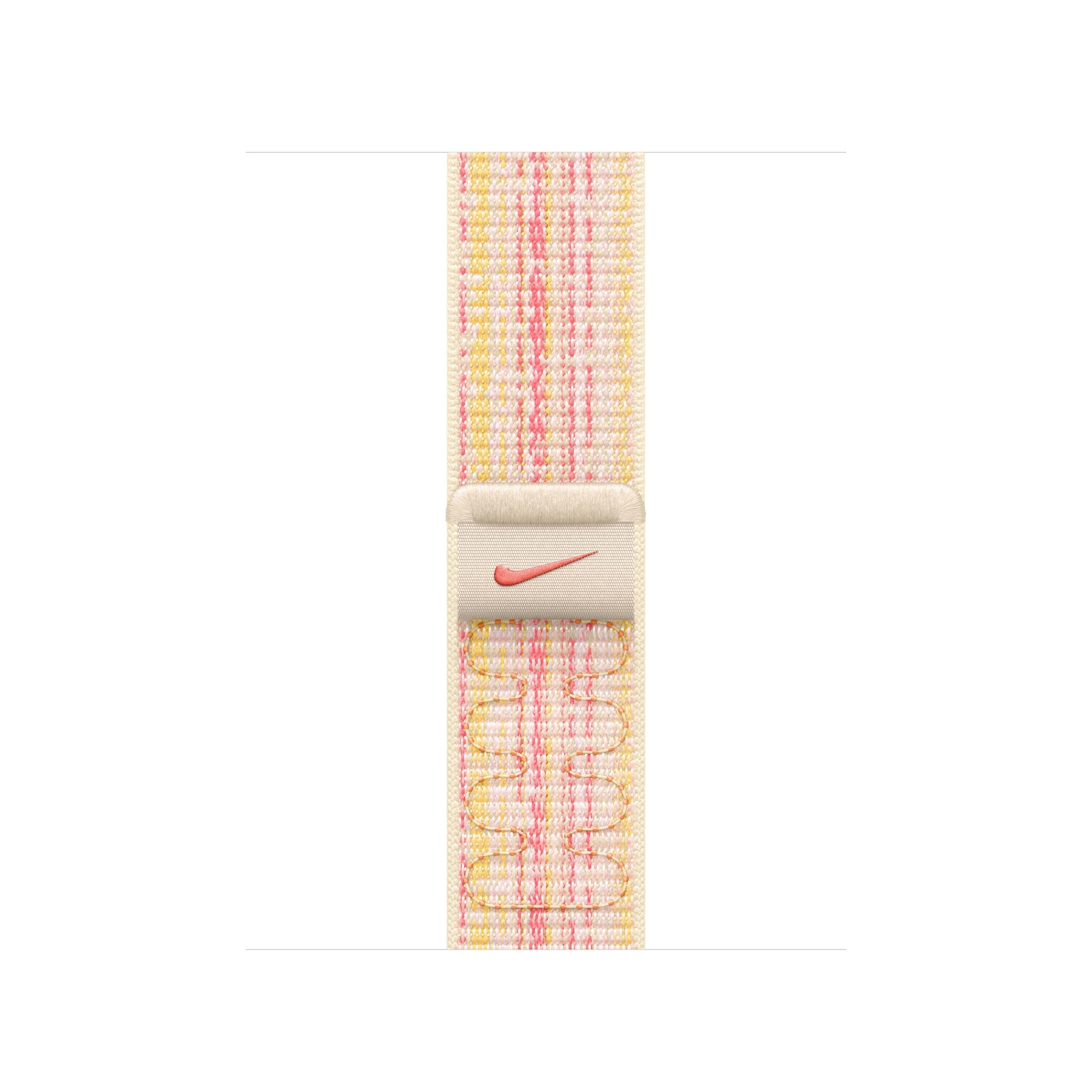 Compatible with Apple Watch Band Starlight/Pink Nike Sport Loop