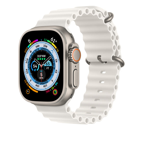 Compatible with Apple Watch Band 49mm White Ocean Band