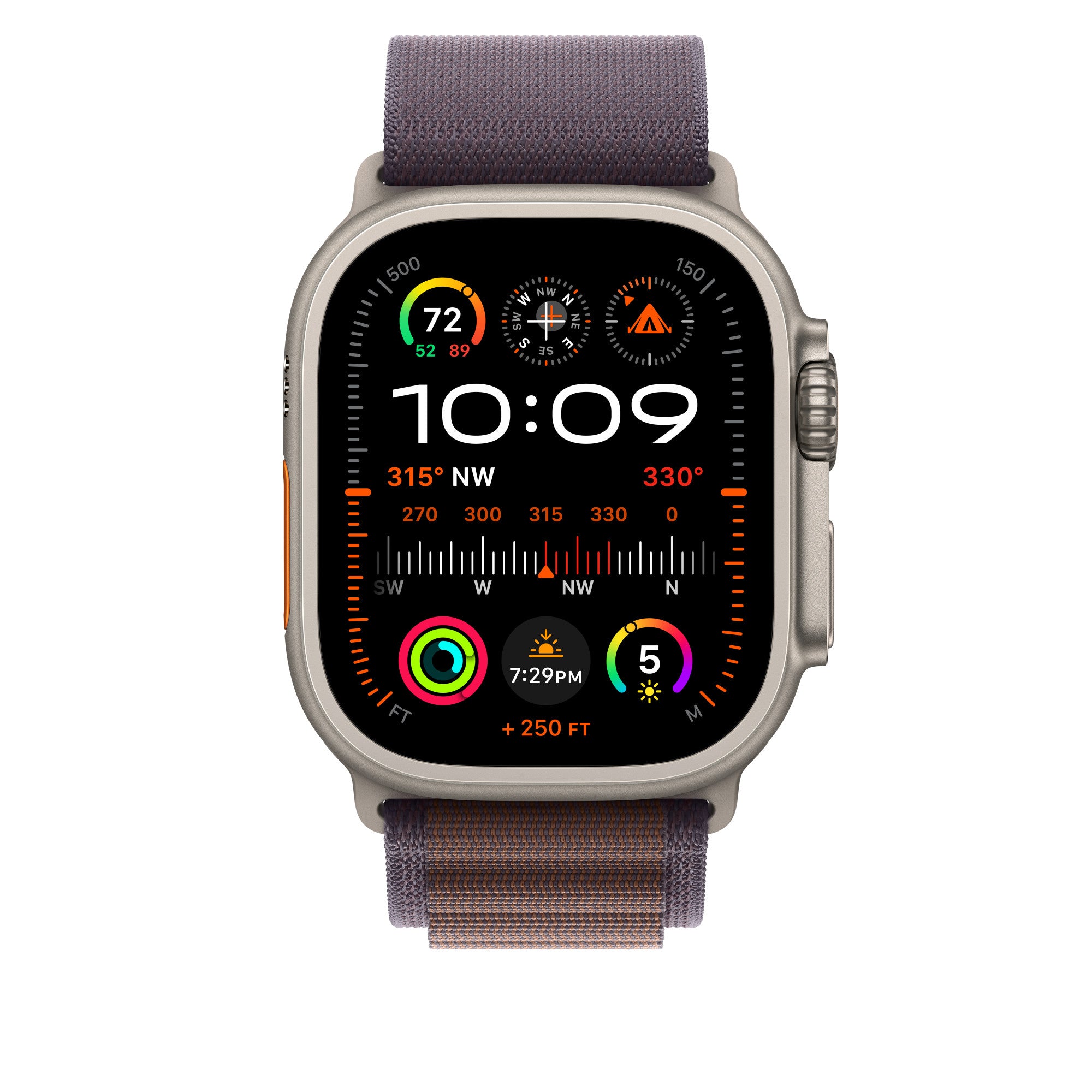Compatible with Apple Watch Band 49mm Indigo Alpine Loop